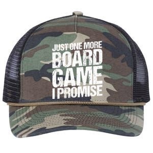 Funny Board Gamer Graphic Design Game Night Board Gamer Gift Retro Rope Trucker Hat Cap