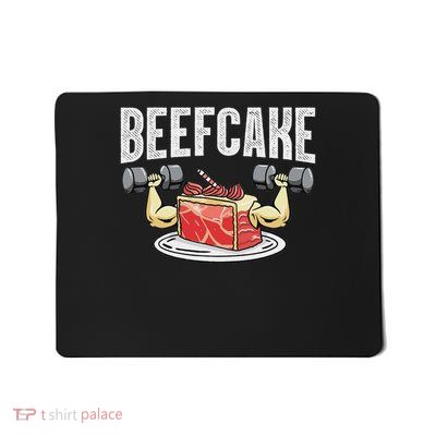 Funny Beefcake Gym Workout Apparel Mousepad