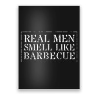 Funny BBQ Grilling Real Smell Like Barbecue Poster