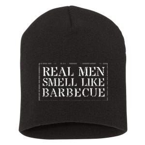 Funny BBQ Grilling Real Smell Like Barbecue Short Acrylic Beanie