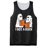 Funny Boo Ghost Scary I Got A Rock Halloween Mesh Reversible Basketball Jersey Tank