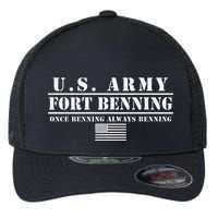 Fort Benning Ga Army Infantry Once Benning Always Benning Flexfit Unipanel Trucker Cap
