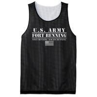 Fort Benning Ga Army Infantry Once Benning Always Benning Mesh Reversible Basketball Jersey Tank