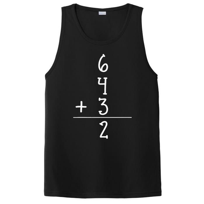 Funny Baseball Gift 6+4+3 2 Baseball Double Play PosiCharge Competitor Tank