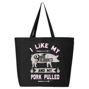 Funny BBQ Grilling Quote Pig Pulled Pork 25L Jumbo Tote