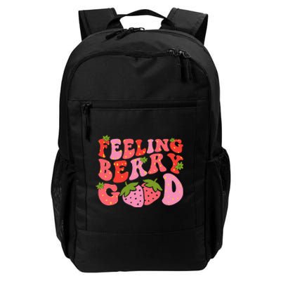 Feeling Berry Good Strawberry Festival Season Daily Commute Backpack