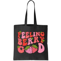 Feeling Berry Good Strawberry Festival Season Tote Bag