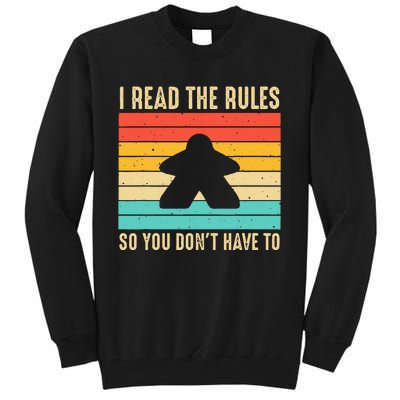 Funny Board Games Art For Men Women Tabletop Gamers Players Tall Sweatshirt