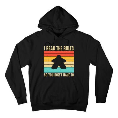 Funny Board Games Art For Men Women Tabletop Gamers Players Tall Hoodie