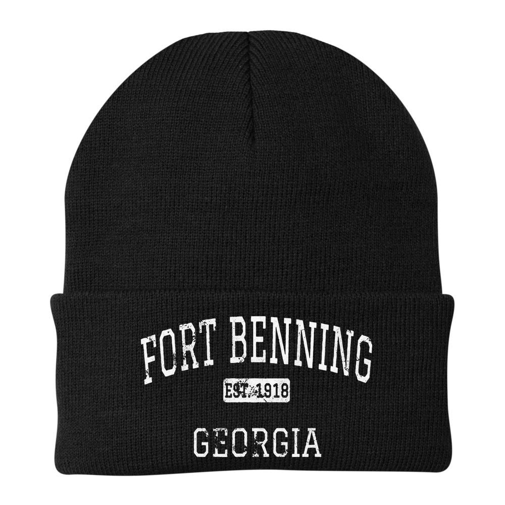 Fort Benning Georgia GA Vintage Beanie