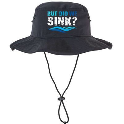 Funny Boating Gifts For Boat Owners But Did We Sink Legacy Cool Fit Booney Bucket Hat