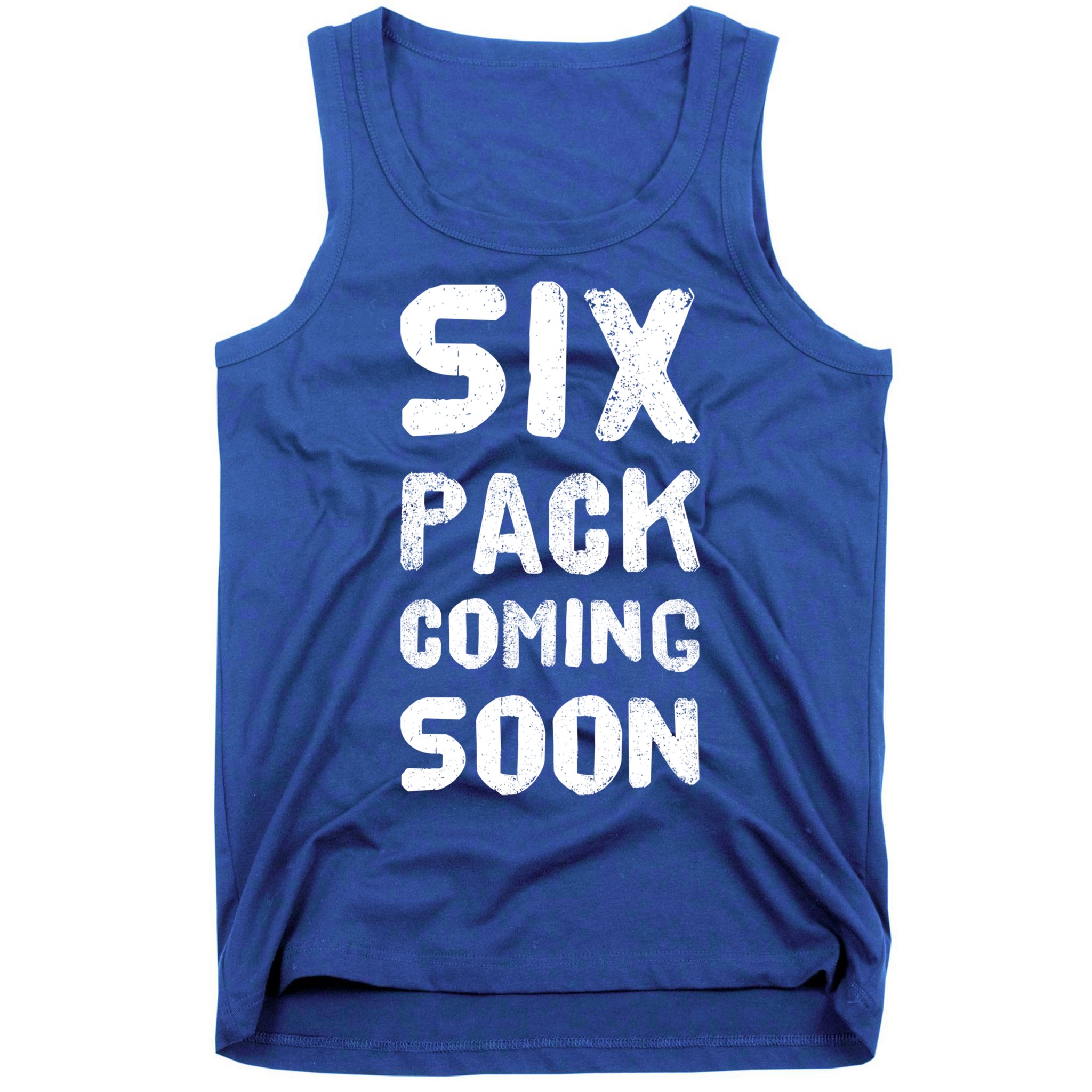 Funny Bodybuilding Gym Training 6 Pack Coming Soon Cool Gift Tank Top