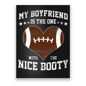 Football Boyfriend Girlfriend Poster