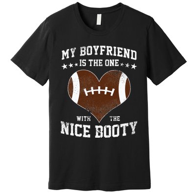 Football Boyfriend Girlfriend Premium T-Shirt