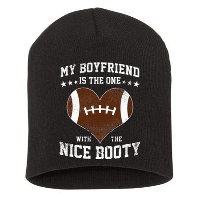 Football Boyfriend Girlfriend Short Acrylic Beanie