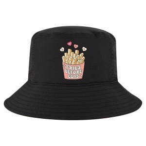 Fries Before Guys Cute Valentine's Day Cool Comfort Performance Bucket Hat