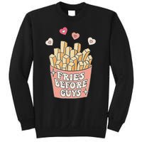 Fries Before Guys Cute Valentine's Day Sweatshirt