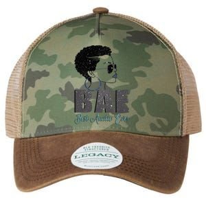 Funny Bae Gift Best Auntie Ever Gift Legacy Tie Dye Trucker Hat