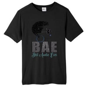 Funny Bae Gift Best Auntie Ever Gift Tall Fusion ChromaSoft Performance T-Shirt