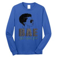 Funny Bae Gift Best Auntie Ever Gift Long Sleeve Shirt