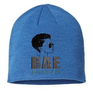 Funny Bae Gift Best Auntie Ever Gift Sustainable Beanie