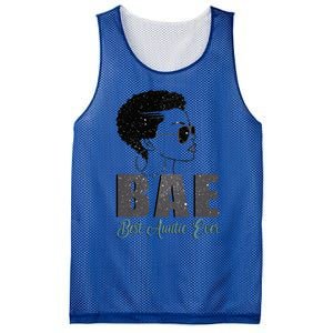 Funny Bae Gift Best Auntie Ever Gift Mesh Reversible Basketball Jersey Tank