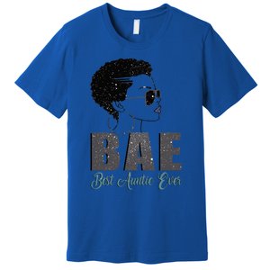 Funny Bae Gift Best Auntie Ever Gift Premium T-Shirt