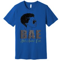 Funny Bae Gift Best Auntie Ever Gift Premium T-Shirt