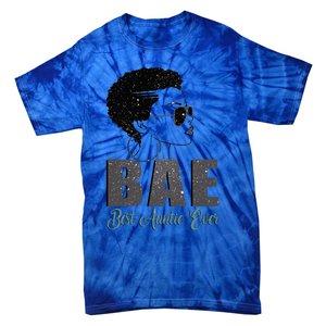 Funny Bae Gift Best Auntie Ever Gift Tie-Dye T-Shirt