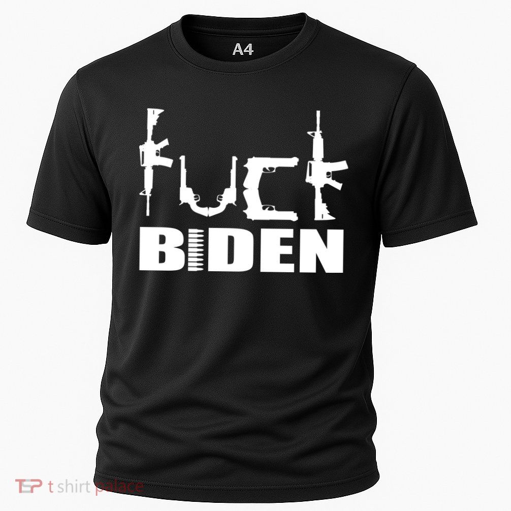 F*ck Biden Guns Logo Performance Shirt