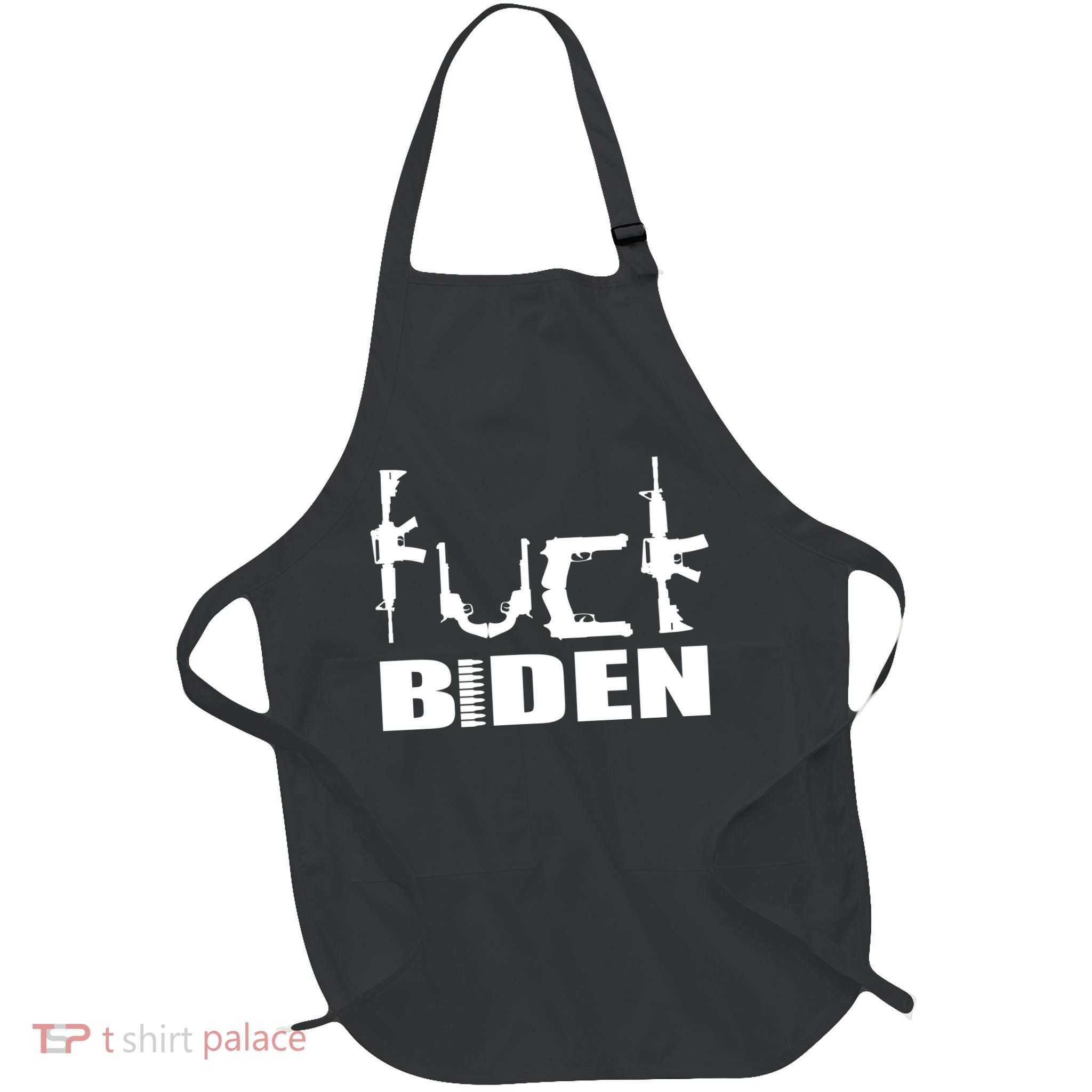 F*ck Biden Guns Logo Apron
