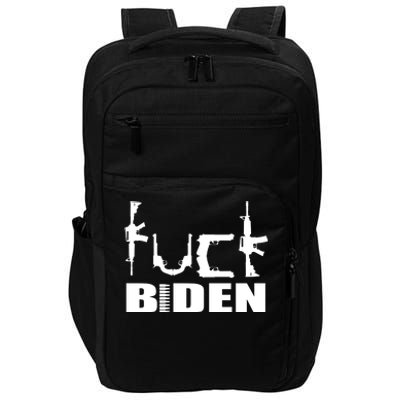 F*ck Biden Guns Logo Impact Tech Backpack