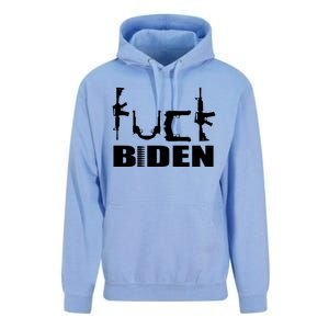 F*ck Biden Guns Logo Unisex Surf Hoodie