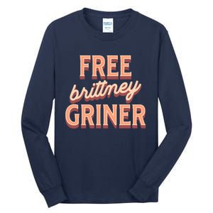 Free Brittney Griner Tall Long Sleeve T-Shirt