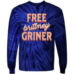 Free Brittney Griner Tie-Dye Long Sleeve Shirt