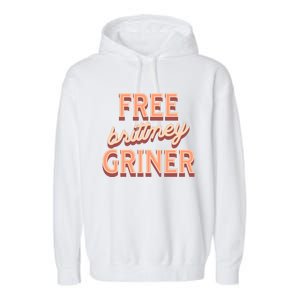 Free Brittney Griner Garment-Dyed Fleece Hoodie