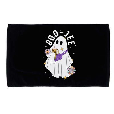 Funny Boojee Ghost Halloween Boo Jee Ghost Spooky Microfiber Hand Towel