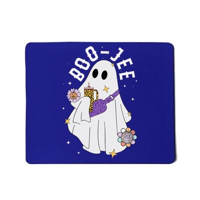 Funny Boojee Ghost Halloween Boo Jee Ghost Spooky Mousepad