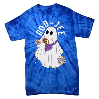 Funny Boojee Ghost Halloween Boo Jee Ghost Spooky Tie-Dye T-Shirt