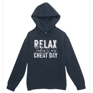 Funny Bodybuilder Gift Fitness Gym Workout Cheat Day Funny Gift Urban Pullover Hoodie