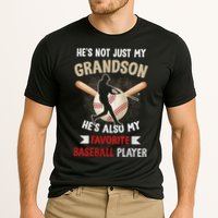 Funny Baseball Grandpa Grandson My Favorite Baseball Player Cooling Performance Crew T-Shirt