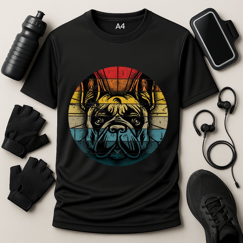 French Bulldog Gift Frenchie Dog Lover Dogfather Cooling Performance Crew T-Shirt