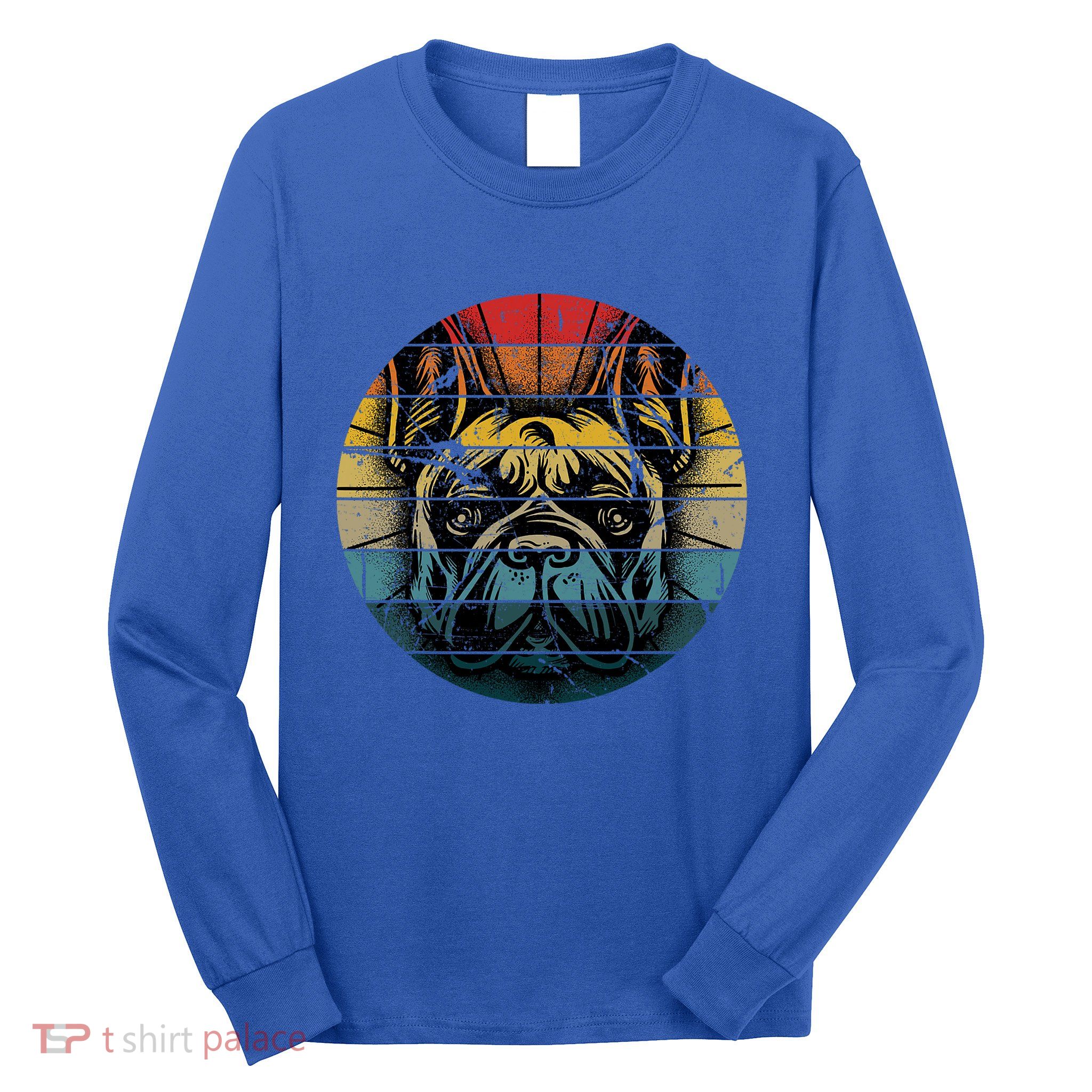 French Bulldog Gift Frenchie Dog Lover Dogfather Long Sleeve Shirt