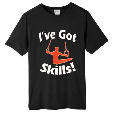 Funny Boys Gymnastics I've Got Skills Gift T Tall Fusion ChromaSoft Performance T-Shirt