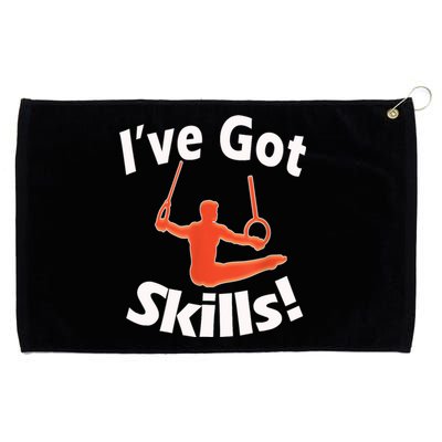 Funny Boys Gymnastics I've Got Skills Gift T Grommeted Golf Towel