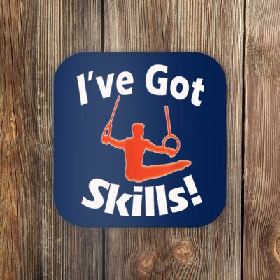 Funny Boys Gymnastics I've Got Skills Gift T Coaster