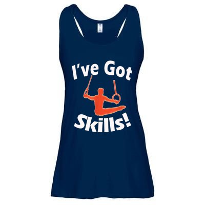 Funny Boys Gymnastics I've Got Skills Gift T Ladies Essential Flowy Tank