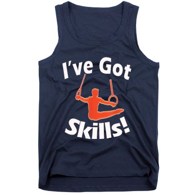 Funny Boys Gymnastics I've Got Skills Gift T Tank Top