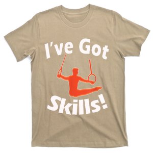 Funny Boys Gymnastics I've Got Skills Gift T T-Shirt