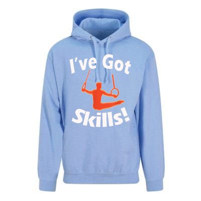 Funny Boys Gymnastics I've Got Skills Gift T Unisex Surf Hoodie